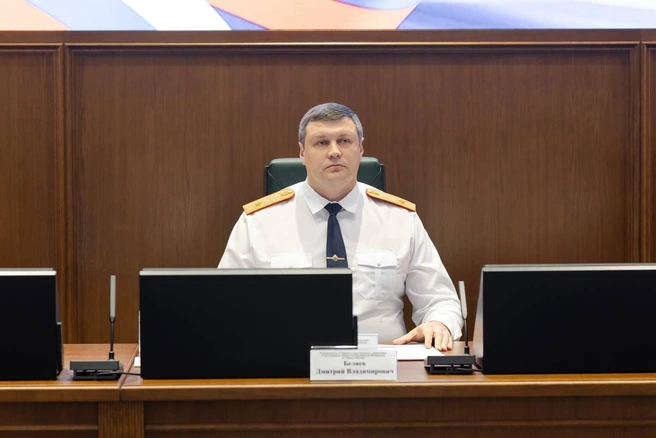 Дмитрий Беляев стал руководителем ГCУ СК по Москве | Источник: Столичный СК / T.me