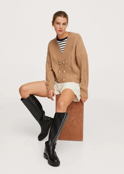 Кардиган MangoЦена: 3 599 руб.Где купить: mango.com