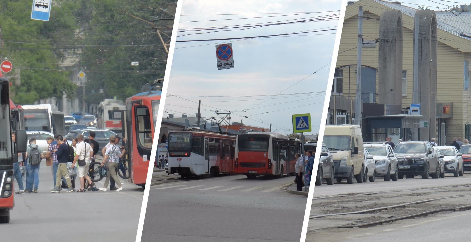 В Перми внезапно изменили схему движения у Центрального рынка — получился локальный хаос