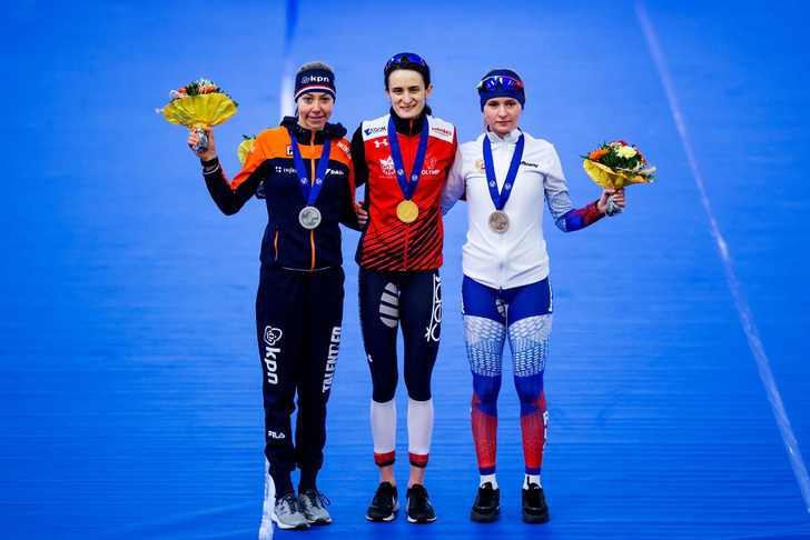 Российская конькобежка впервые стала лучшей в сезоне