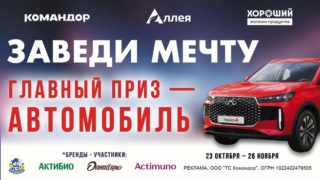 Акция проходит во всех магазинах «Командор», «Аллея» и «Хороший» в Красноярском крае, Иркутской и Кемеровских областях, республиках Хакасия и Тыва | Источник: «Командор»