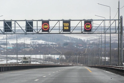 Avtodor advises postponing trips due to frosts on M-12