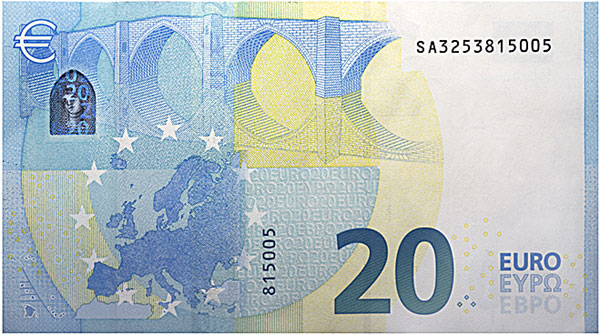 Удаленный доступ: банкноты-путеводители по курсу евро