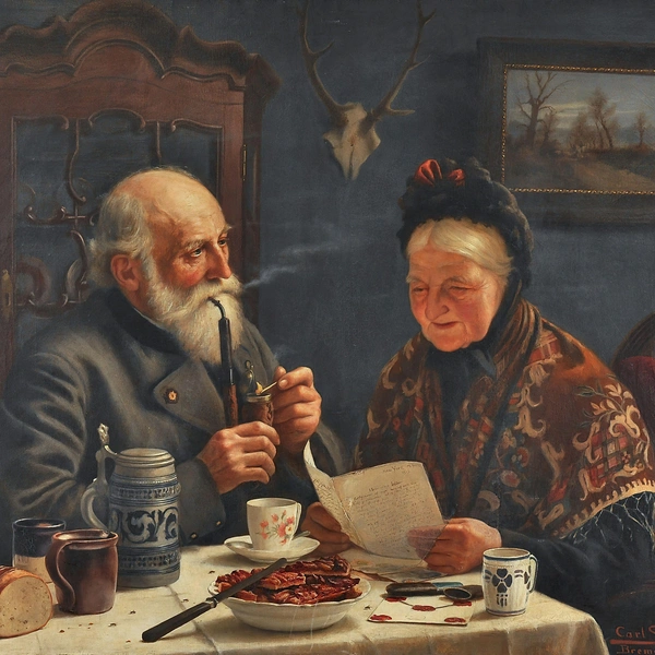 Карл Иоганн Спилтер. «Письмо». 1912 | Источник: Vidimages via Legion Media