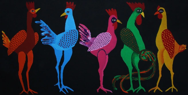 «Куриное дефиле» | Источник: Наталья Пронина