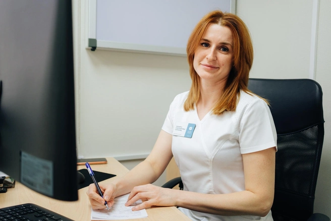 На фото врач-онкогинеколог Елизавета Александровна Саркисянц | Источник: ЦНМТ