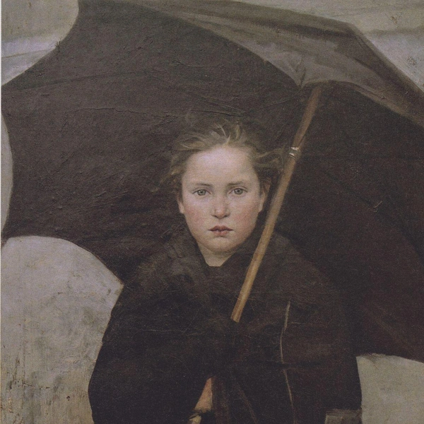 Мария Башкирцева. «Дождевой зонтик». 1883 | Источник: Jimlop collection via Legion Media