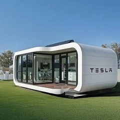 4 спальных места и тропический душ: как выглядит мобильный дом Tesla за 650 тыс руб — фото