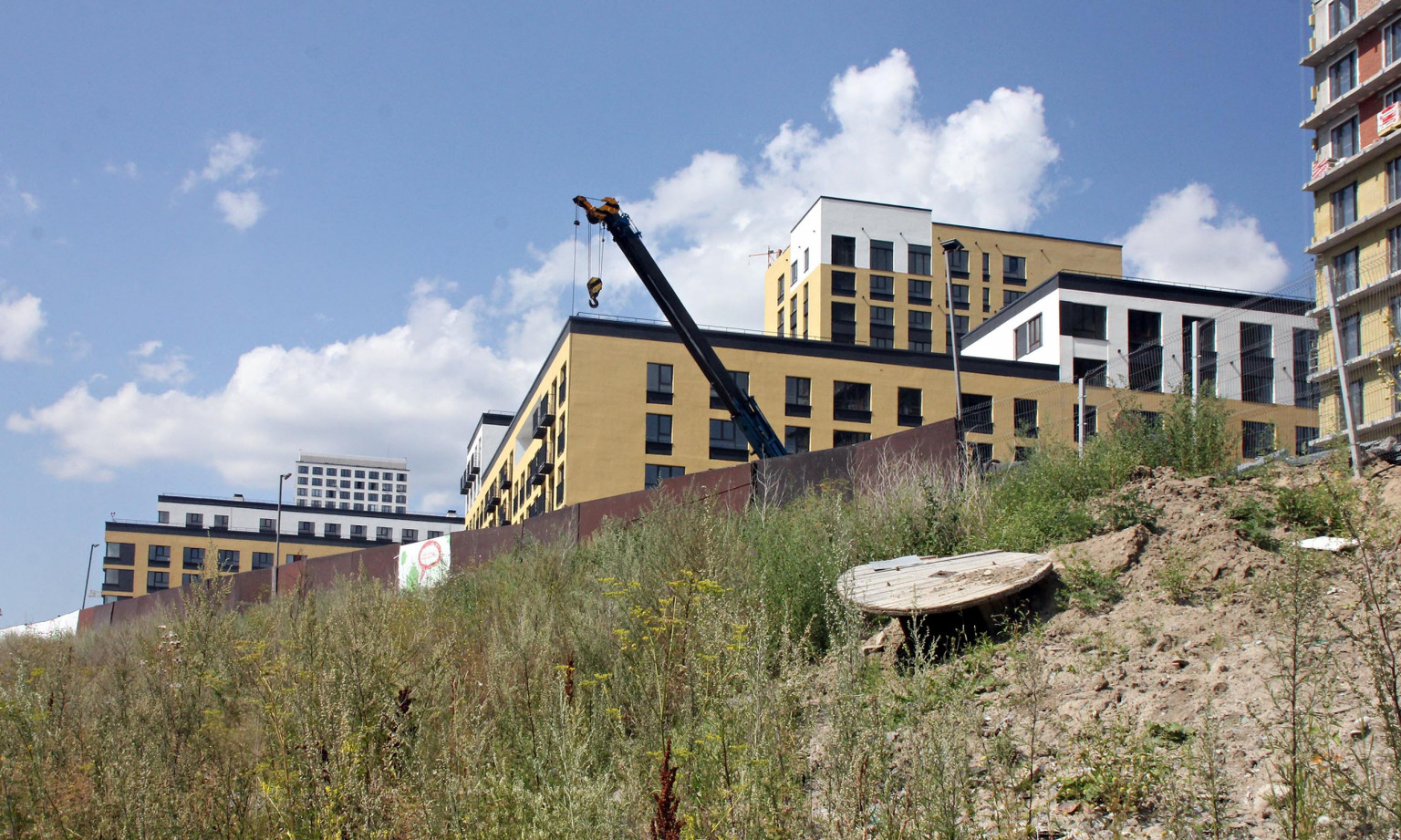 В Новосибирске начали строить набережную у «Европейского берега»