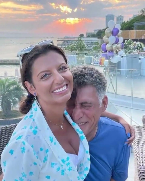 Маргарита Симоньян с мужем Тиграном Кеосаяном