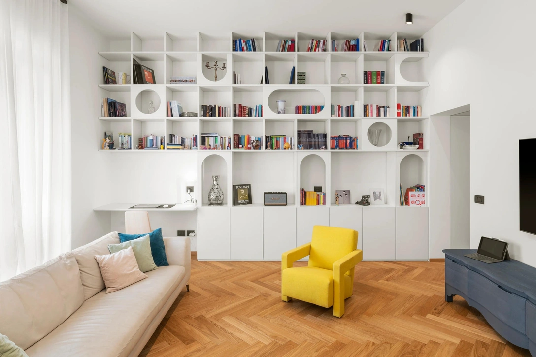 Квартира с модернистскими акцентами в Милане | Источник: Рикардо Джианкола