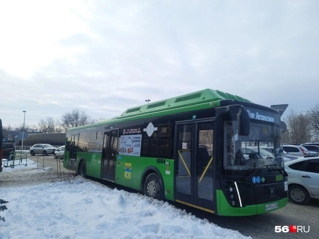 Расписание автобусов в Оренбурге в Крещенскую ночь | Источник: Анастасия Баринова / 56.RU
