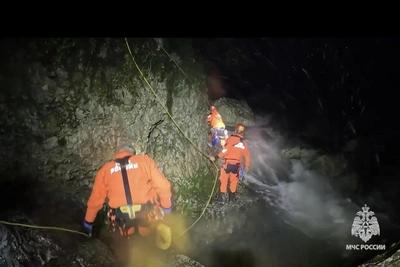 Тело 24-летней спелеолога эвакуировали из пещеры Пасть Дракона