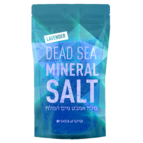 Соль для ванны `SEA OF SPA` минеральная Мертвого моря Лаванда 500 г купить в  интернет-магазине косметики 'Подружка', артикул 125245