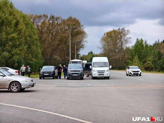 Ситуация возле комплекса | Источник: Булат Салихов / UFA1.RU