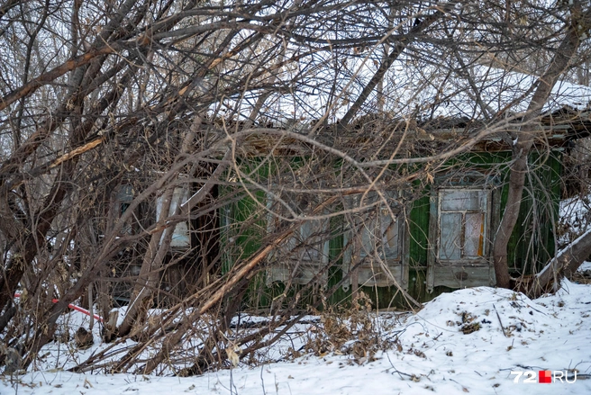 В 1994 году соседи из второй половины дома съехали | Источник: Илья Чикотин / 72.RU