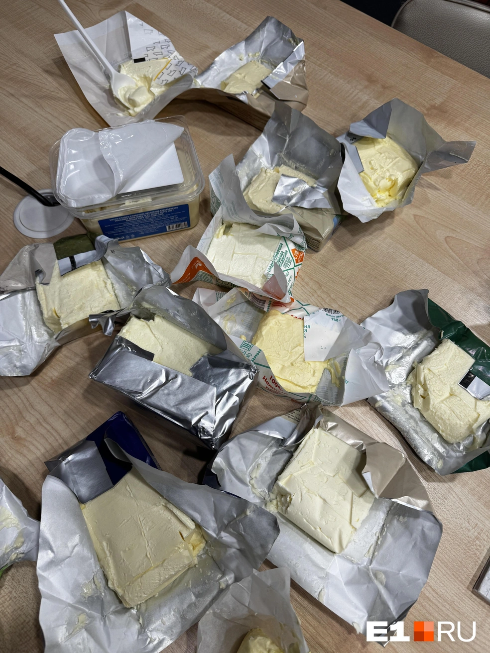 В сливочное масло часто подмешивают растительные или животные жиры — они дешевле | Источник: Кирилл Кушнов / E1.RU