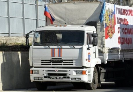 Пятый гуманитарный конвой из России прибыл в Донбасс | ya62.ru