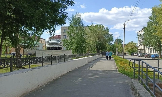 Когда-то здесь были солдатские казармы | Источник: Анна Сарапульцева /45.RU