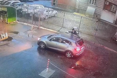 Появилось новое видео напавшего на студентку