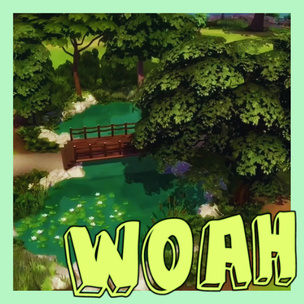 Видео: как в The Sims 4 быстро построить красивый мост — без модов и CC 😎