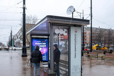 Дептранс Перми разъяснил назначение антенн на остановках