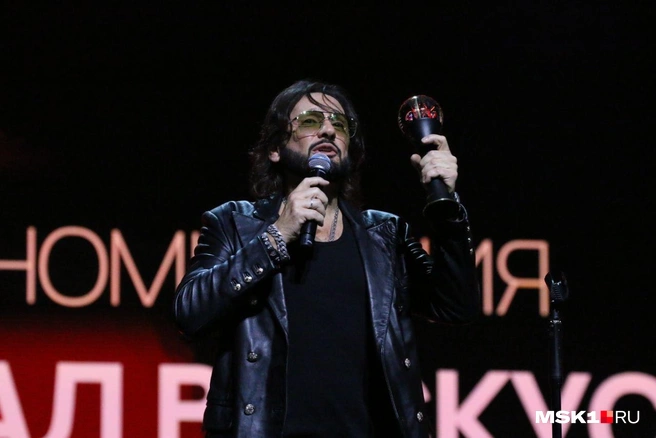 Стас Михайлов взял номинацию «За вклад в искусство» | Источник: Татьяна Спиридонова / MSK1.RU