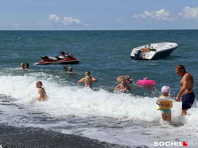 Россияне стараются вывезти детей к морю во что бы то ни стало | Источник: Анна Грицевич / SOCHI1.RU