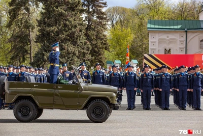 По каким улицам Ярославля проедет военная техника 9 Мая