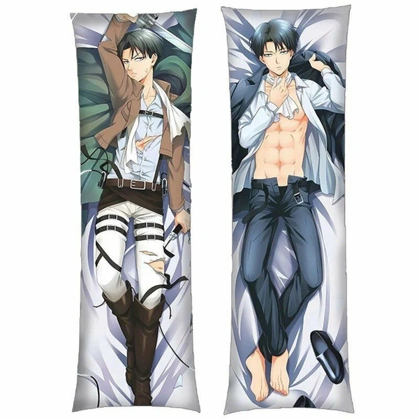 Дакимакура с Леви из «Атаки титанов»