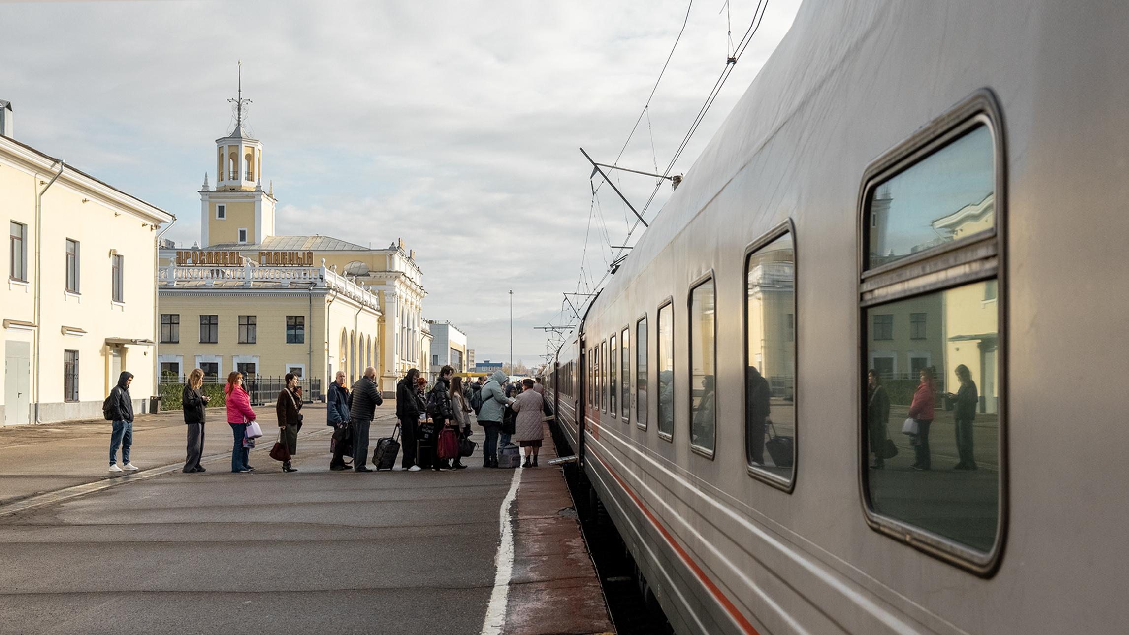 В заключительных эпизодах фильма действие происходит на вокзале Ярославль-Главный. | Источник: Александр Куренной / 76.RU