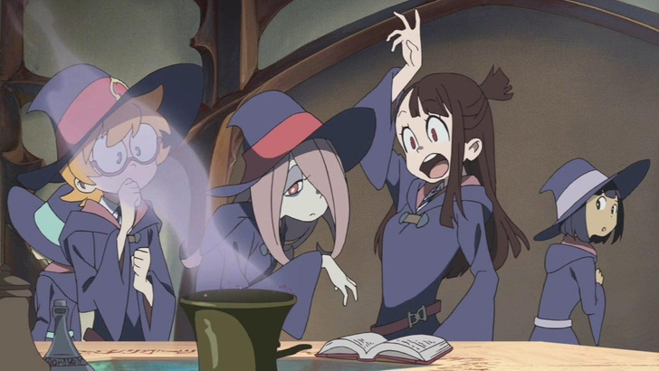 Атмосферные шедевры Ghibli и сказочные гаремники: лучшие аниме про ведьм и магию ✨