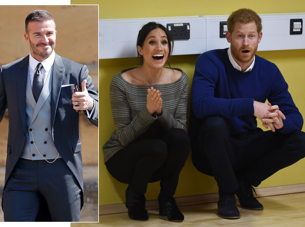 Дэвид Бекхэм летит в Австралию вместе с Меган и Гарри | marieclaire.ru