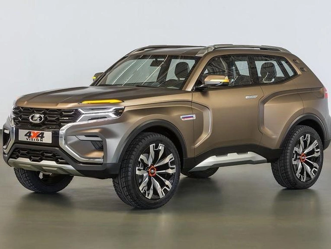 Концепт 4x4 Vision не был серийным образцом, а лишь демонстрировал направления дизайна, но выглядел перспективно | Источник: пресс-служба АВТОВАЗа