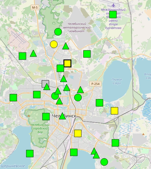 Источник: Единая информационная система мониторинга качества атмосферного воздуха Челябинской области