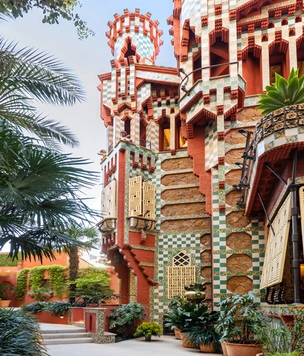 Casa Vicens Антонио Гауди в Барселоне сдается через Airbnb