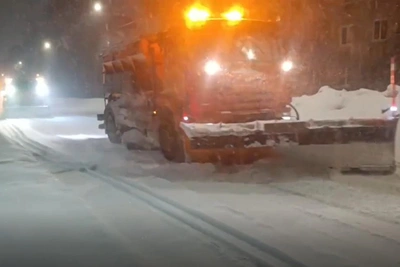 В Нижнем выпало до 40 сантиметров снега за ночь