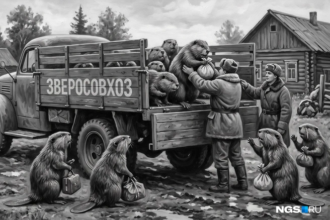 В Советском Союзе бобров «командировали» в Сибирь | Источник: Юрий Орлов / Городские медиа