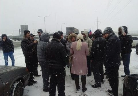 Дальнобойщики Рязани приняли участие в митинге в Лыткарине | ya62.ru