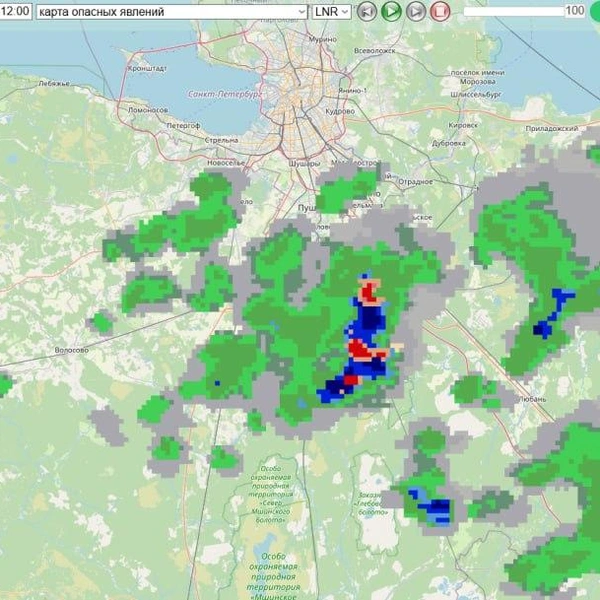 Почему в Петербурге не случилось обещанной грозы. Объясняет синоптик Колесов | Источник: Александр Колесов. О погоде в Петербурге.