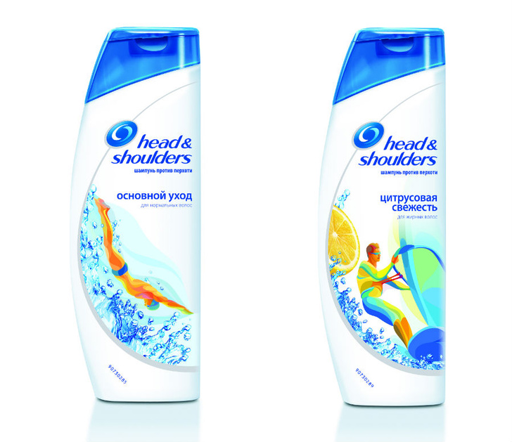 Фото №1 - Head&Shoulders выпустил серию "олимпийских" шампуней