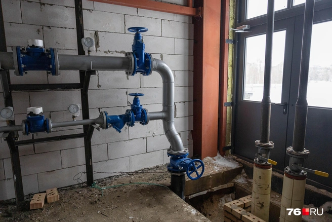 Идет оснащение теплоузла