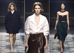 Свободная юбка, низкий каблук, no makeup: как Prada подарили нам удобный гардероб в офис