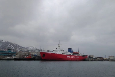 Паромную переправу Сахалин-материк закроют на сутки