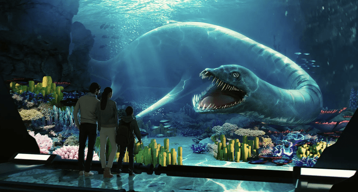 Новая выставка о морских гигантах «Океан Юрского периода»
