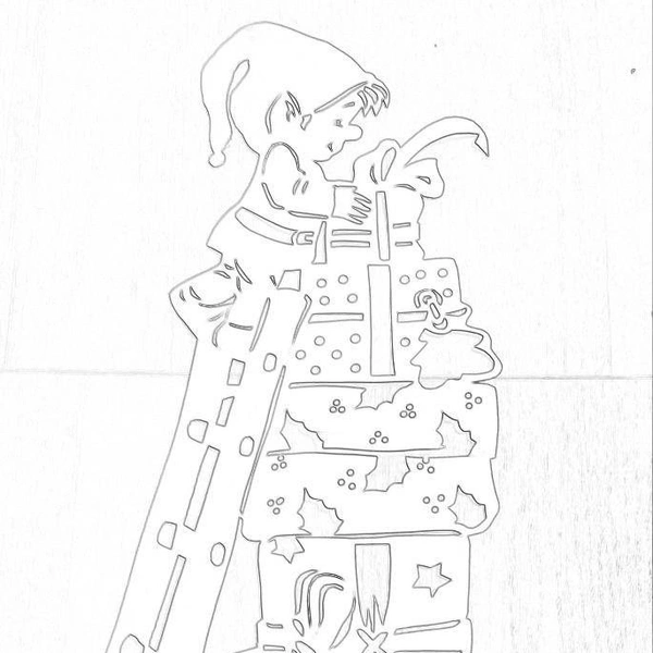 Источник: Группа ВКонтакте «Вытынанки шаблоны для вырезания»