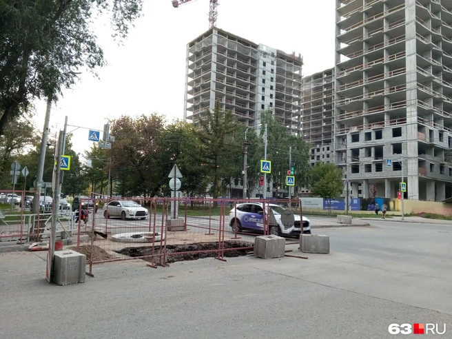 Строительство ЖК идет семимильными шагами | Источник: читатель 63.RU