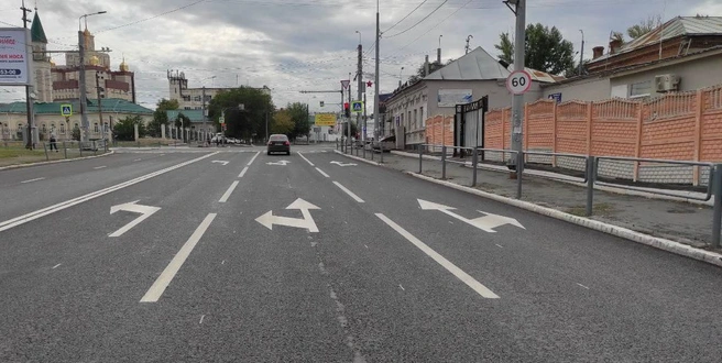 На Рыбаковской привели в порядок участок от улицы Терешковой до проезда Коммунаров | Источник: правительство Оренбургской области