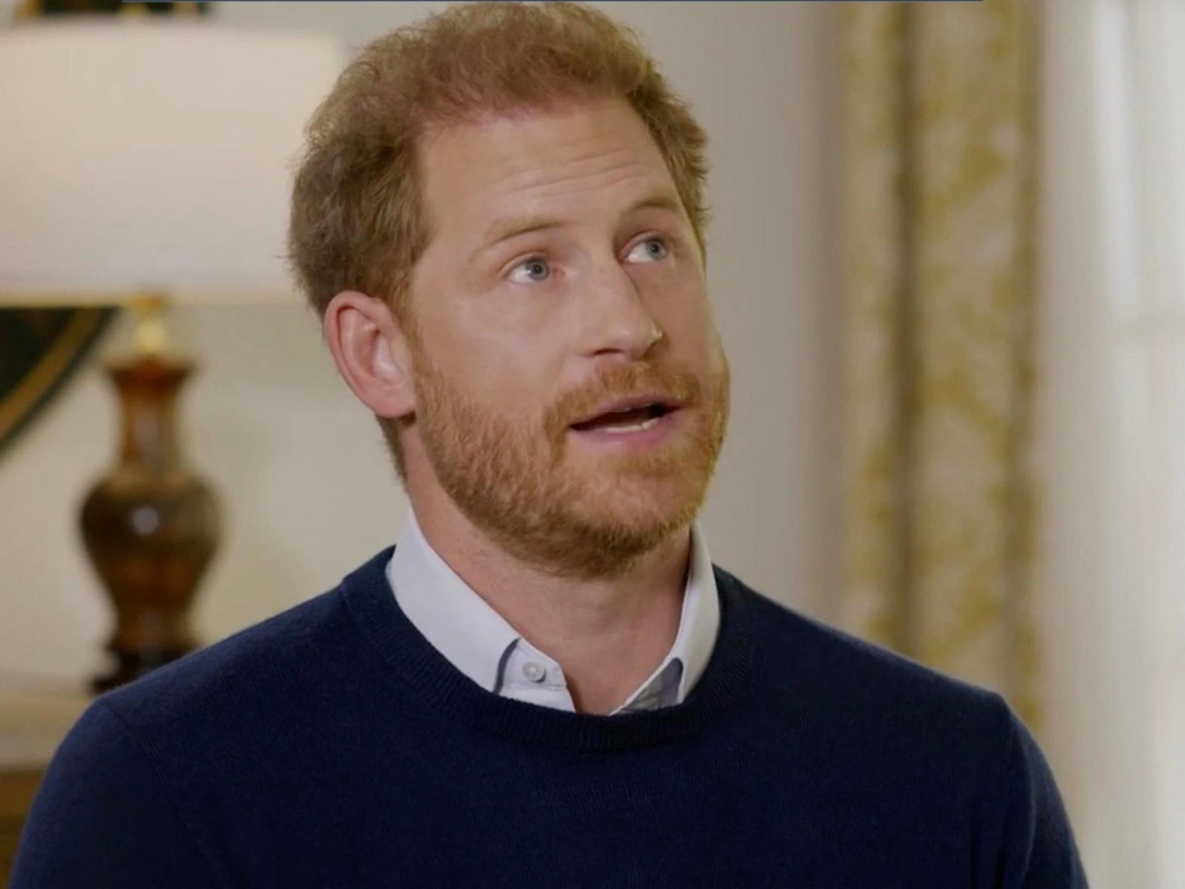 Принц Гарри дает интервью на канале ITV, январь 2023 | marieclaire.ru