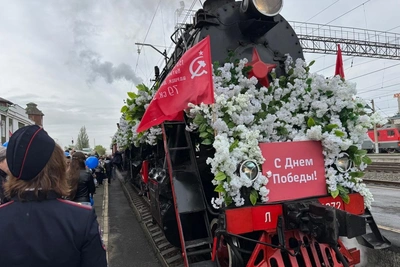 Поезд Победы прибывает в Курган 7 мая